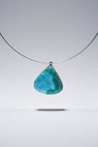 Cutler Bay Larimar Omega Necklace - Wooten's
