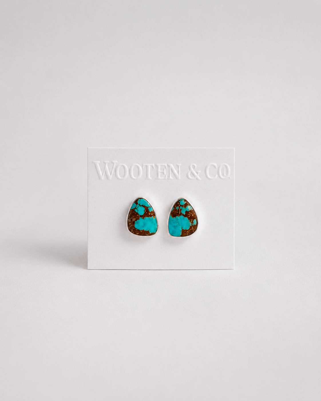 Daisetta #8 Turquoise Stud Earrings - Wooten's