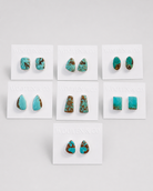 Daisetta #8 Turquoise Stud Earrings - Wooten's