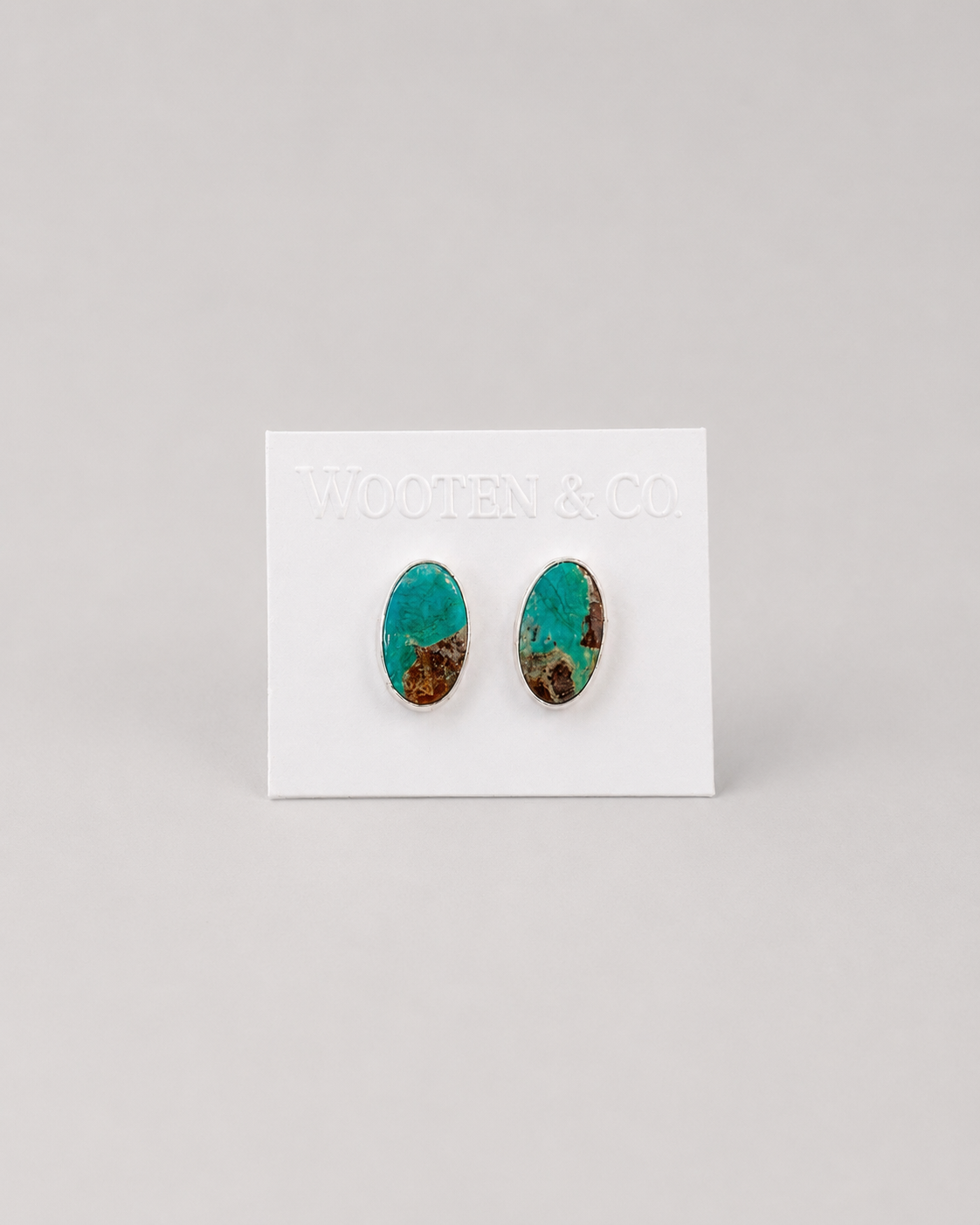 Daisetta #8 Turquoise Stud Earrings - Wooten's