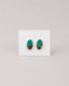 Daisetta #8 Turquoise Stud Earrings - Wooten's