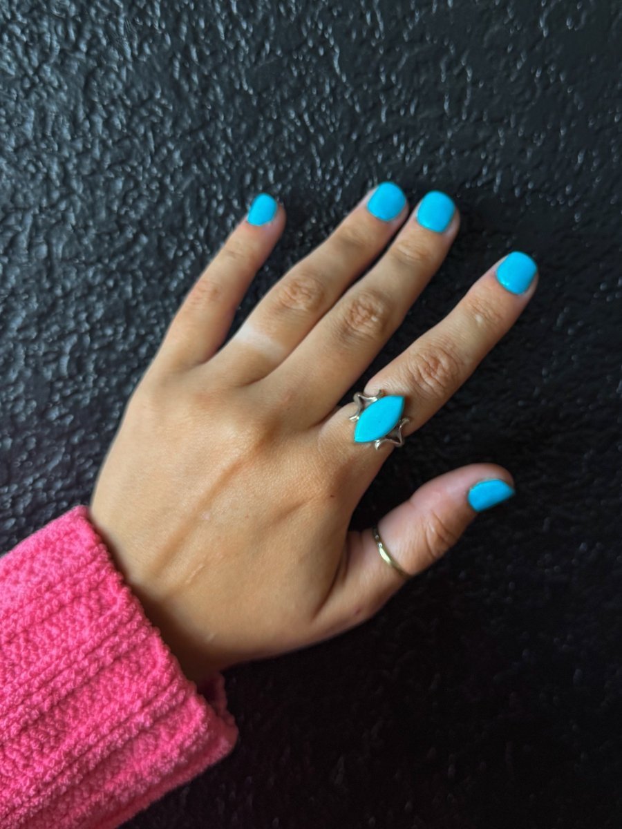 Dander Turquoise Ring - ring - Horseshoe J & Co.