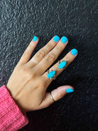 Dander Turquoise Ring - ring - Horseshoe J & Co.