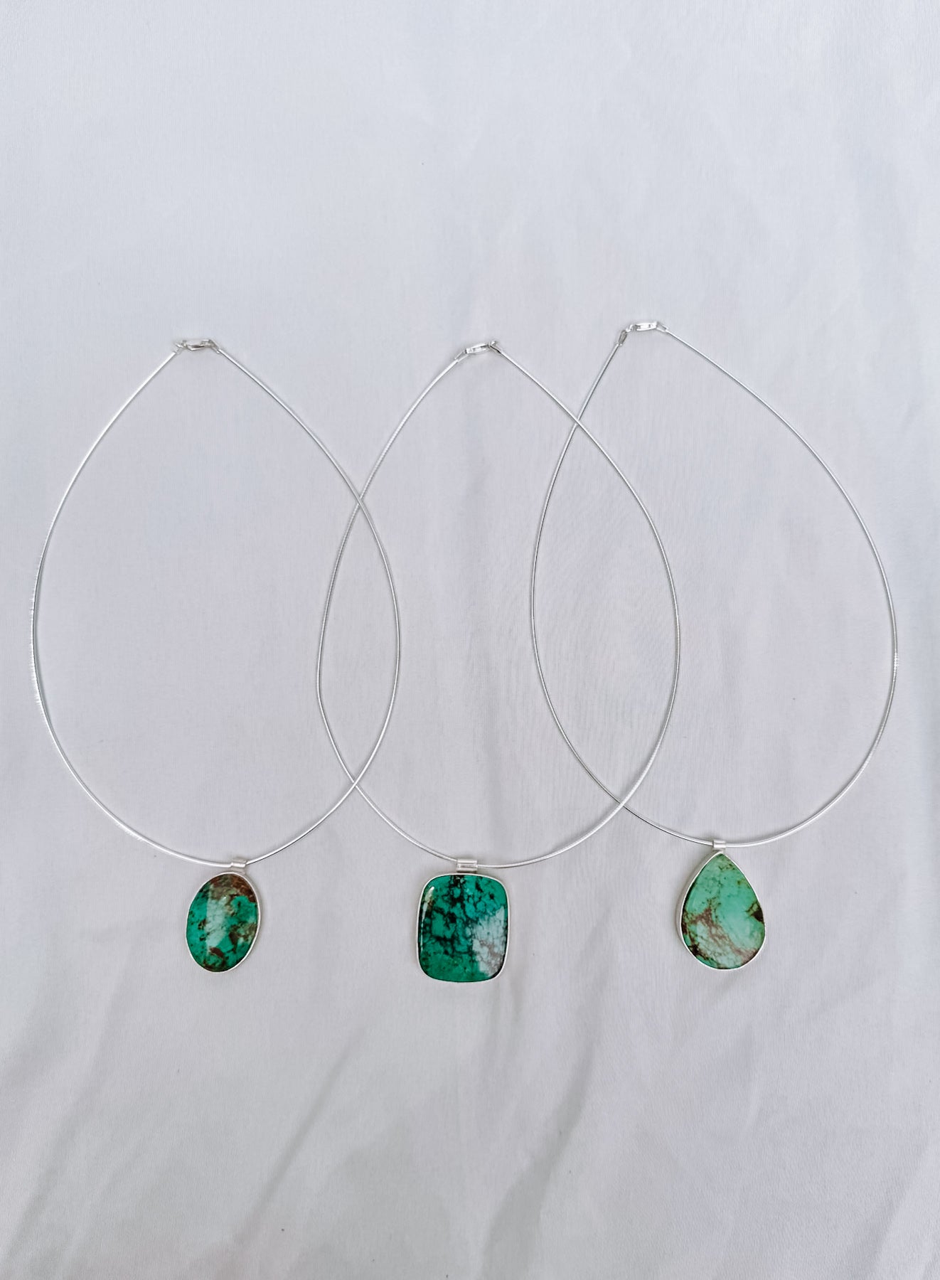 Davie Turquoise Omega Necklace - Wooten's