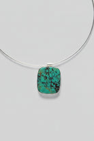 Davie Turquoise Omega Necklace - Wooten's