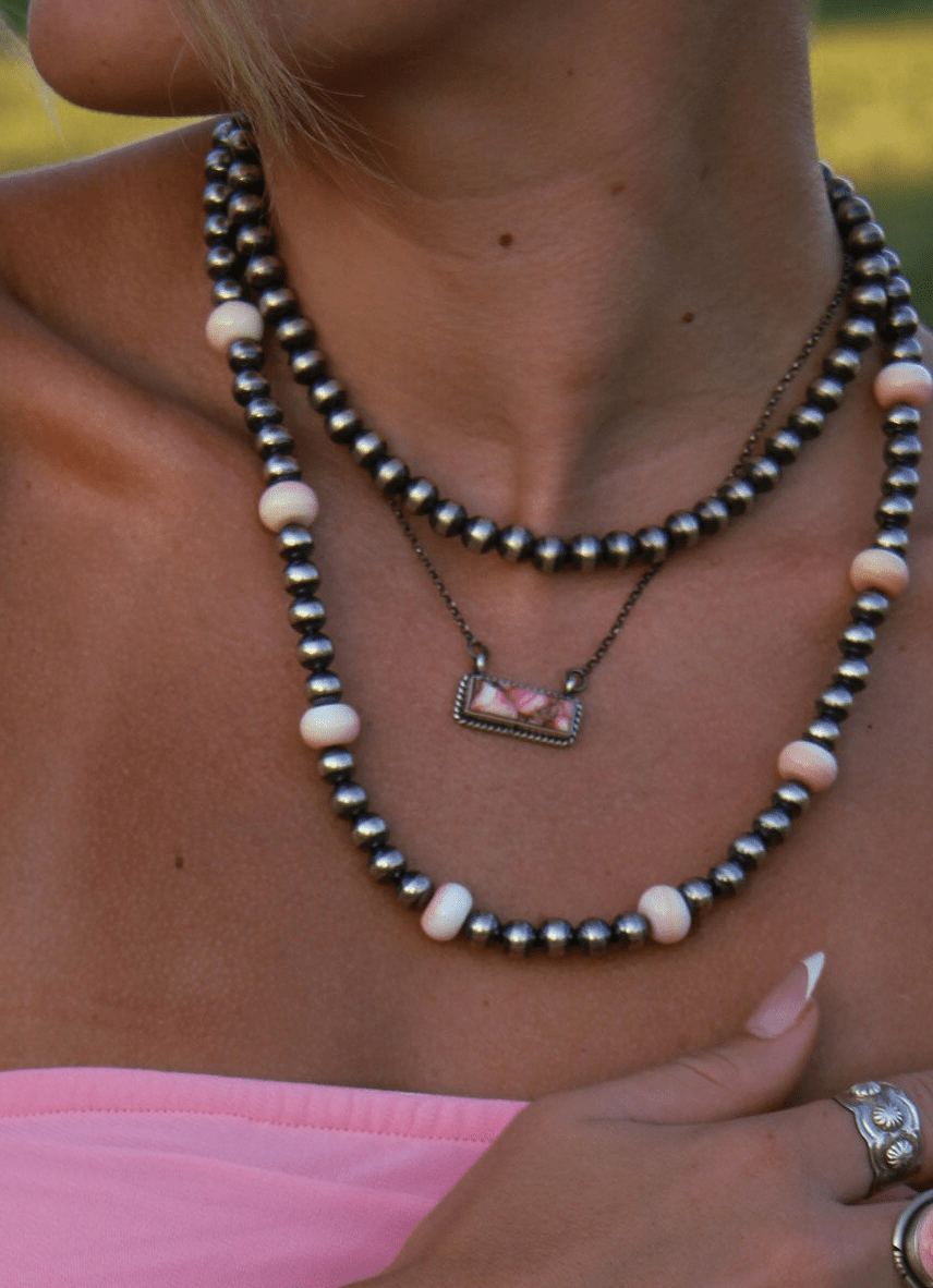 Deadshot Dahlia Rose Necklace - Horseshoe J & Co.