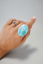 Destin Larimar Adjustable Ring - Wooten's