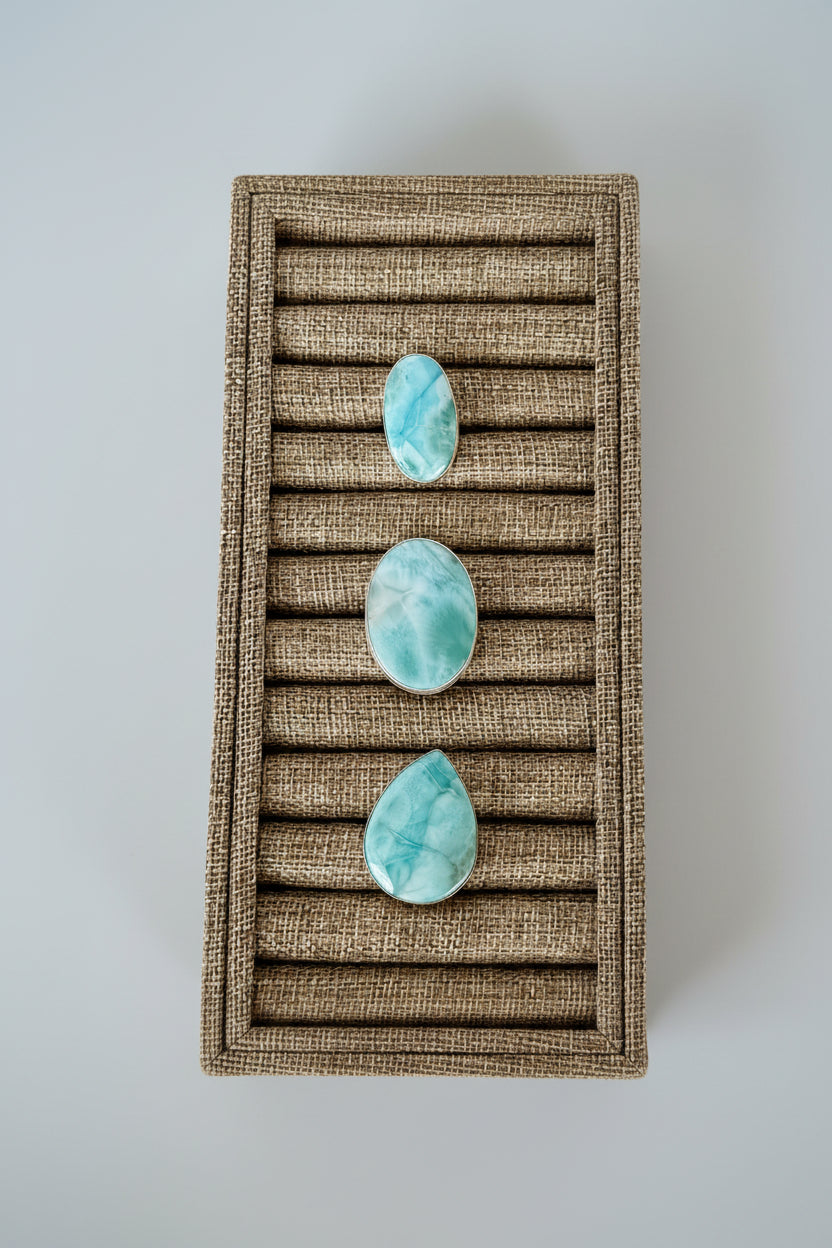 Destin Larimar Adjustable Ring - Wooten's