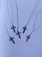 Devine Turquoise Cross Necklace - Horseshoe J & Co.