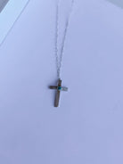 Devine Turquoise Cross Necklace - Horseshoe J & Co.