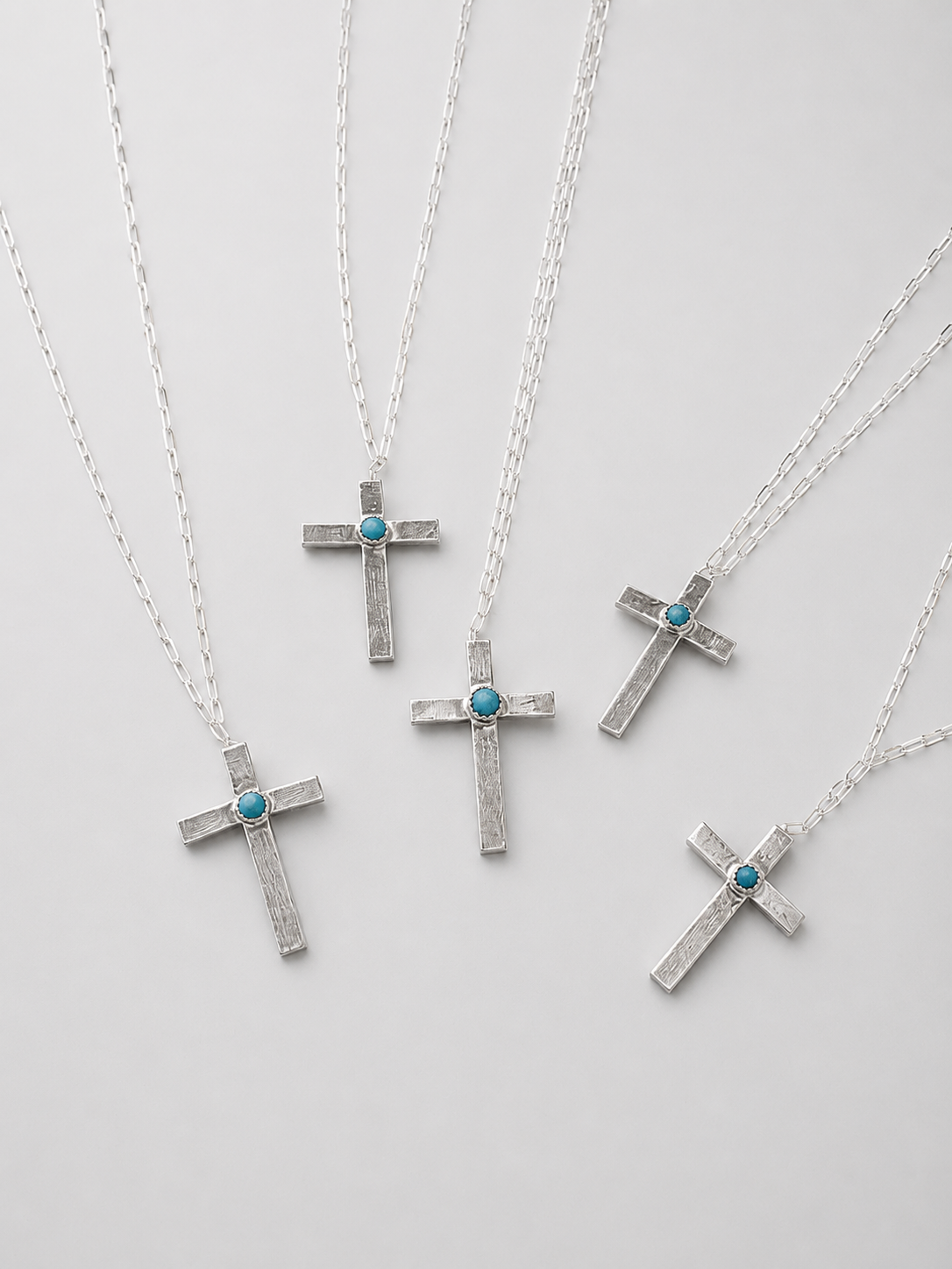 Devine Turquoise Cross Necklace - Wooten's