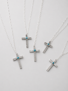 Devine Turquoise Cross Necklace - Wooten's