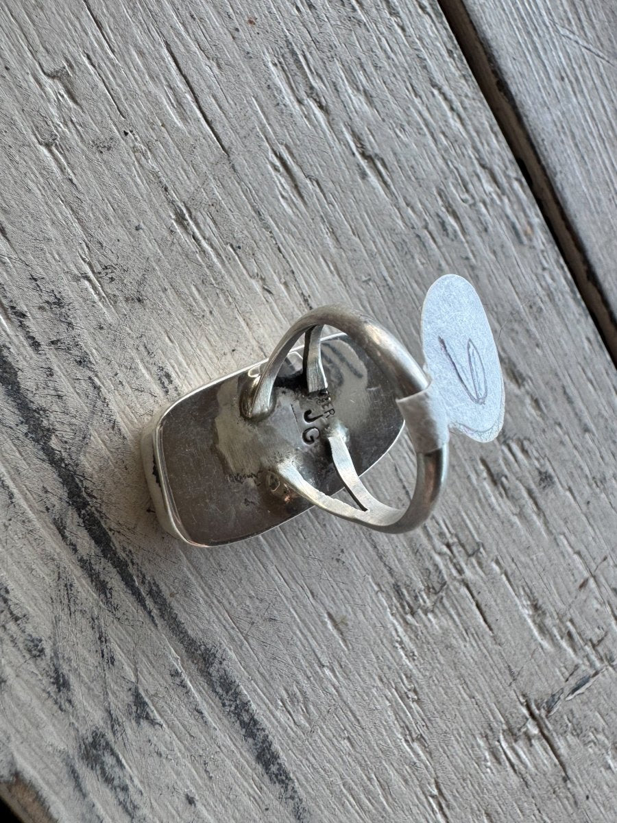 Didn't It Rain Turquoise Ring - Horseshoe J & Co.