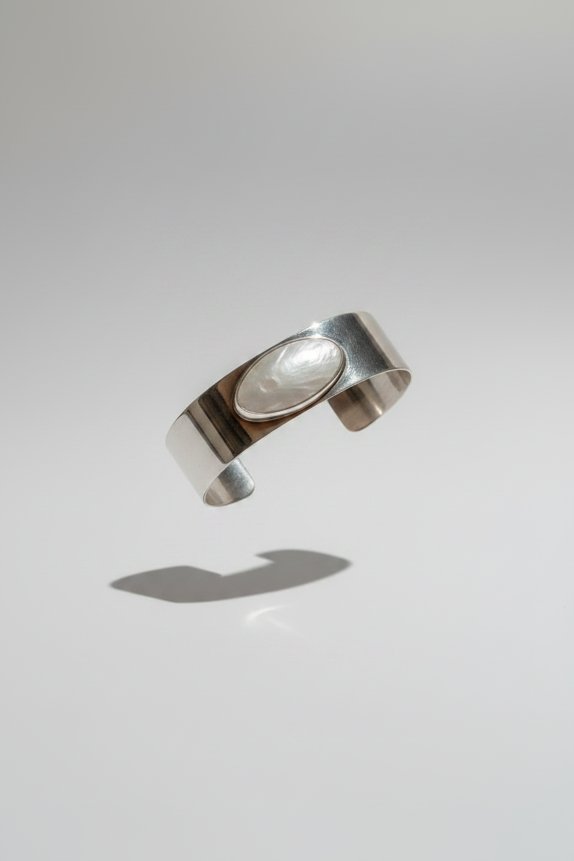 Doral Wide Mother of Pearl Cuff Bracelet - Wooten's