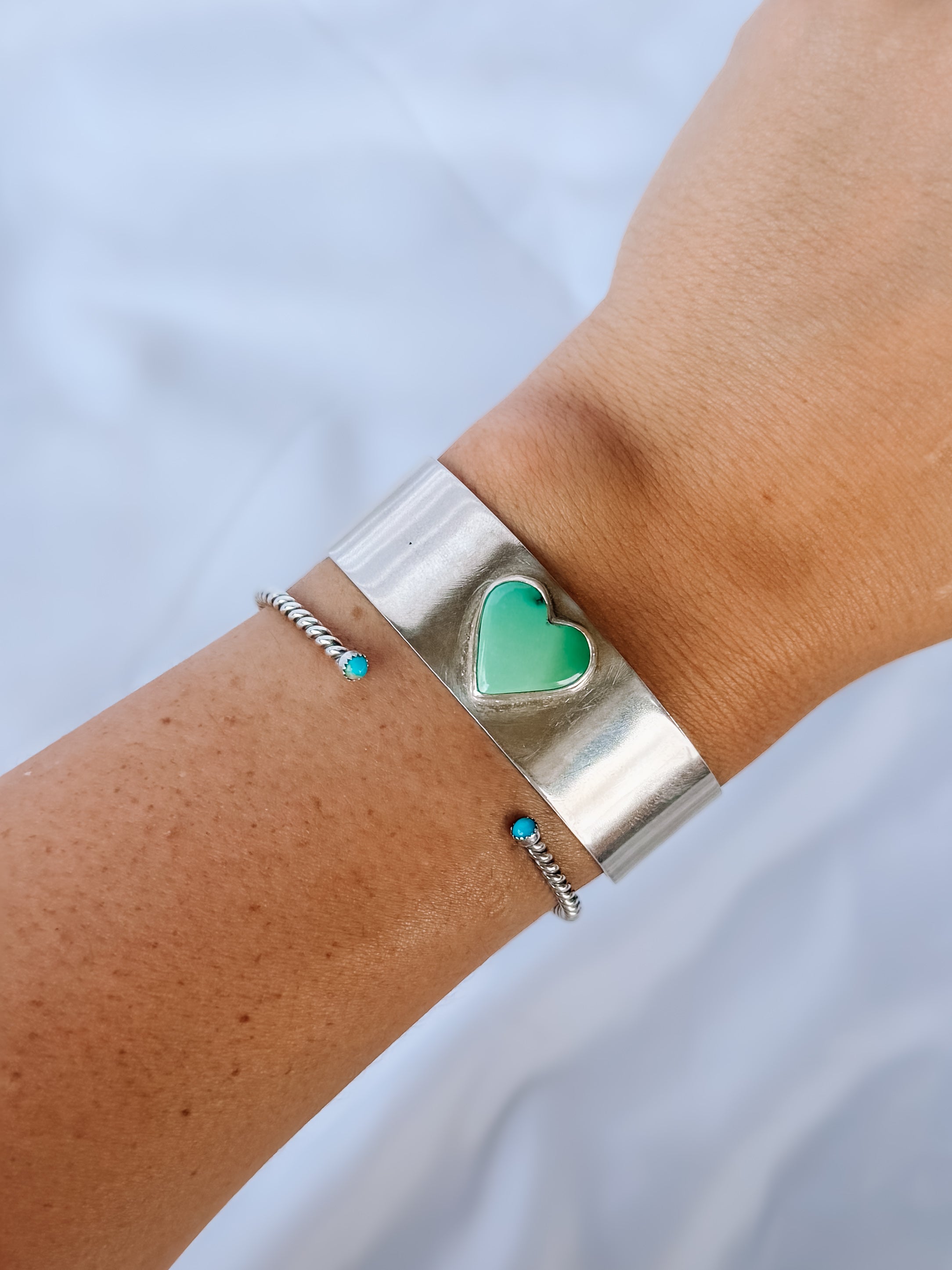 Doral Wide Turquoise Cuff Bracelet - Wooten's