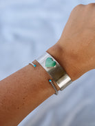 Doral Wide Turquoise Cuff Bracelet - Wooten's