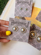 Dover Silver Earrings - Medium - Horseshoe J & Co.
