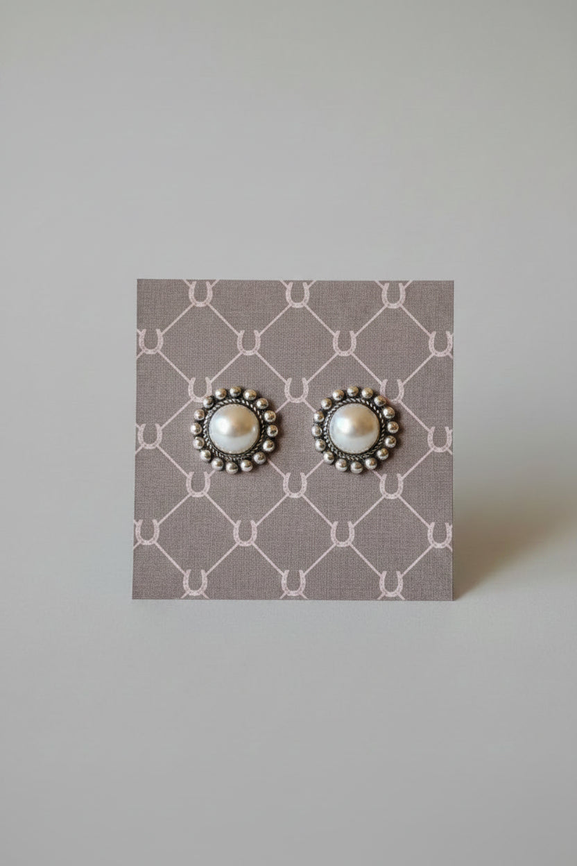 Dover Silver Earrings - Medium - Wooten's
