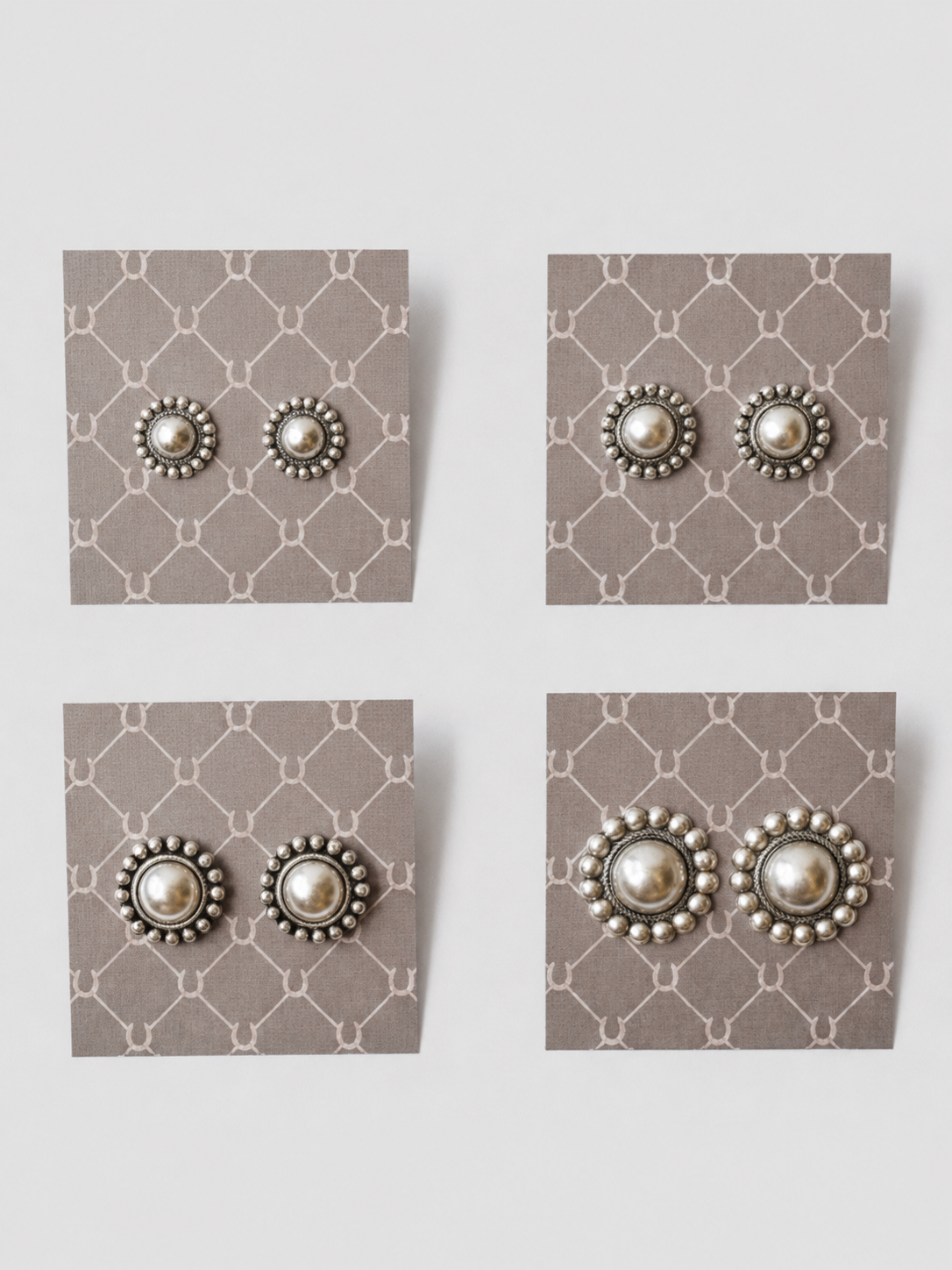 Dover Silver Earrings Sizes - Wooten's