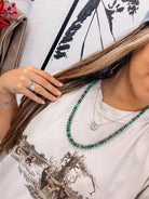 Easy Come, Easy Go 25" Turquoise Necklace - Horseshoe J & Co.