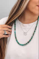 Easy Come, Easy Go 25" Turquoise Necklace - Wooten's