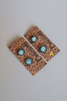 Ector Golden Hills Turquoise Earrings - earrings - Wooten's