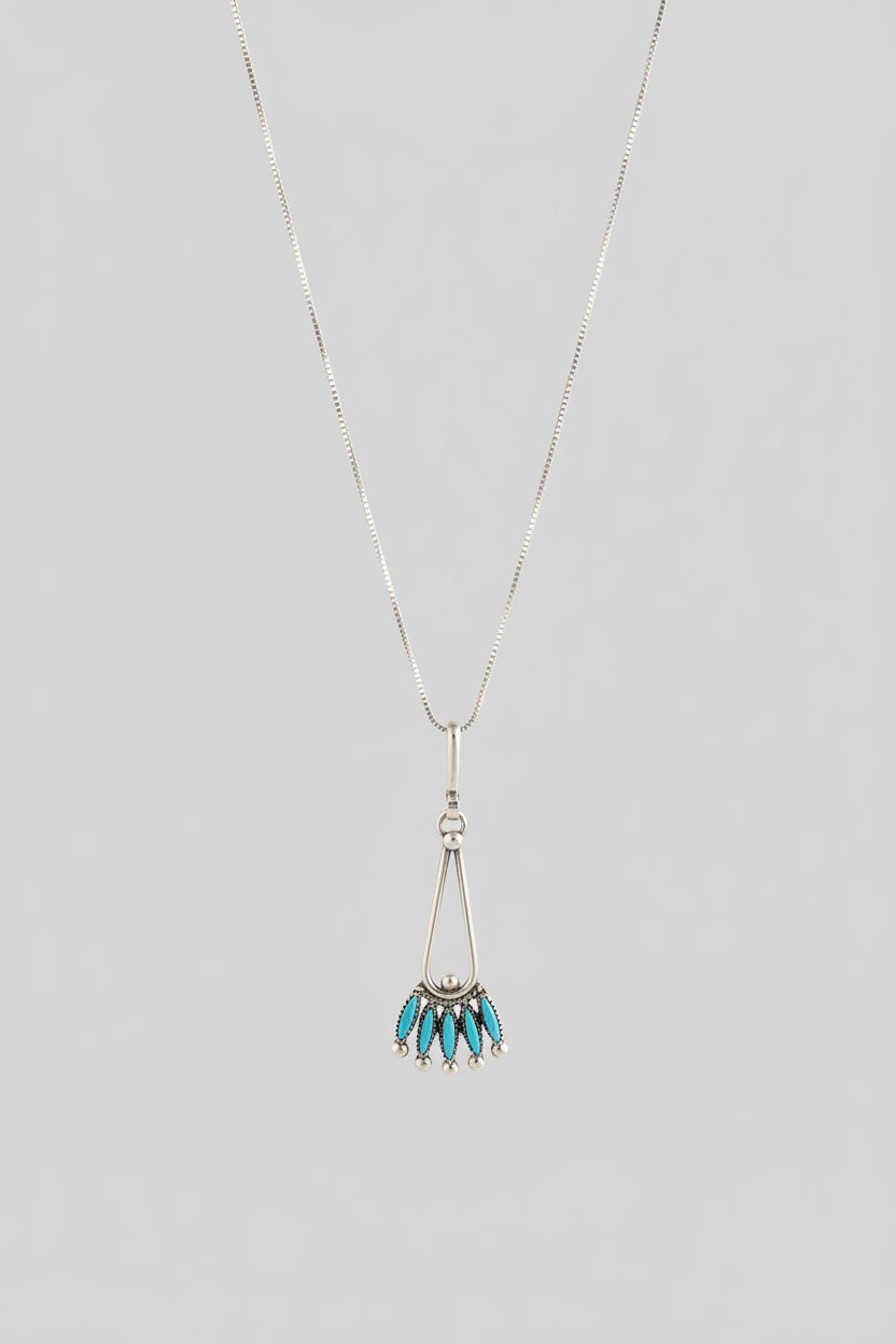 Elkhart Turquoise Necklace / Pendant - Wooten's