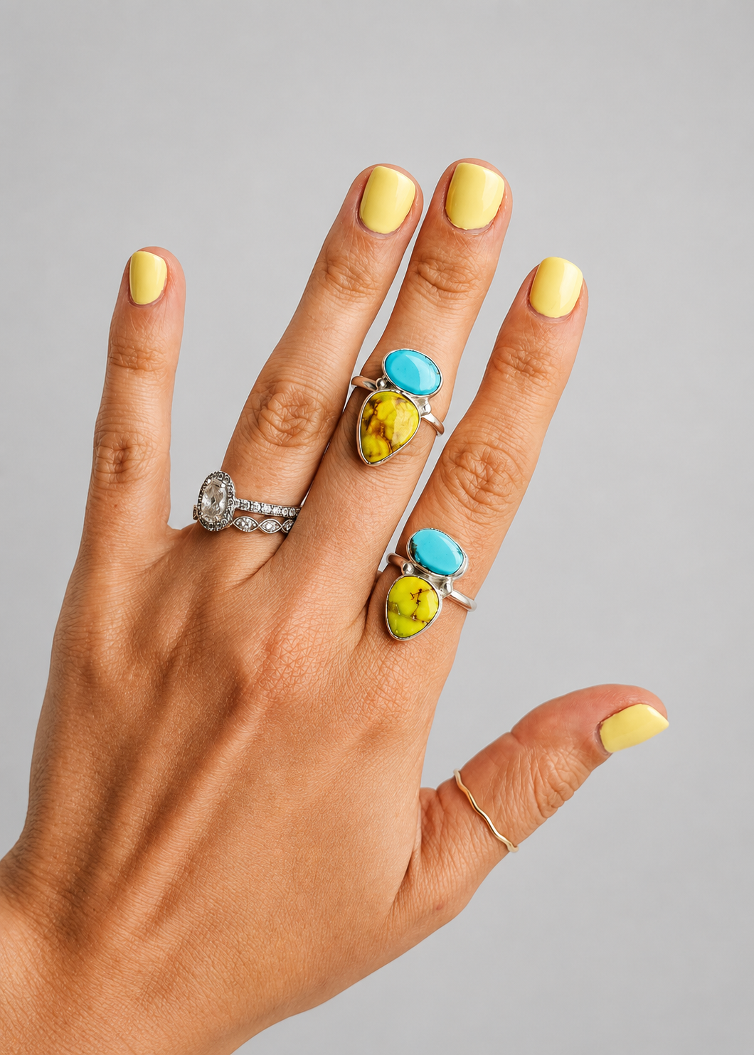 Emory Golden Hills and Palomino Adjustable Ring - Wooten's