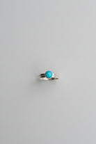 Ennis Double Band Turquoise Ring - Wooten's