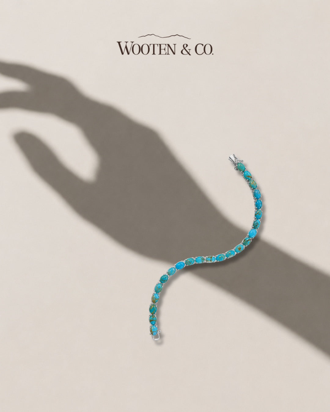 Even Cowgirls Get The Blues Turquoise Tennis Bracelet - Wooten's
