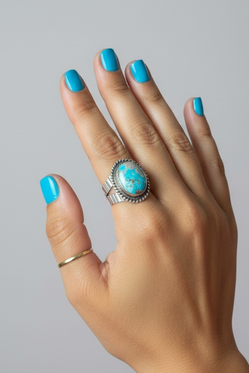 Express Blue Ridge Turquoise Ring - ring - Wooten's
