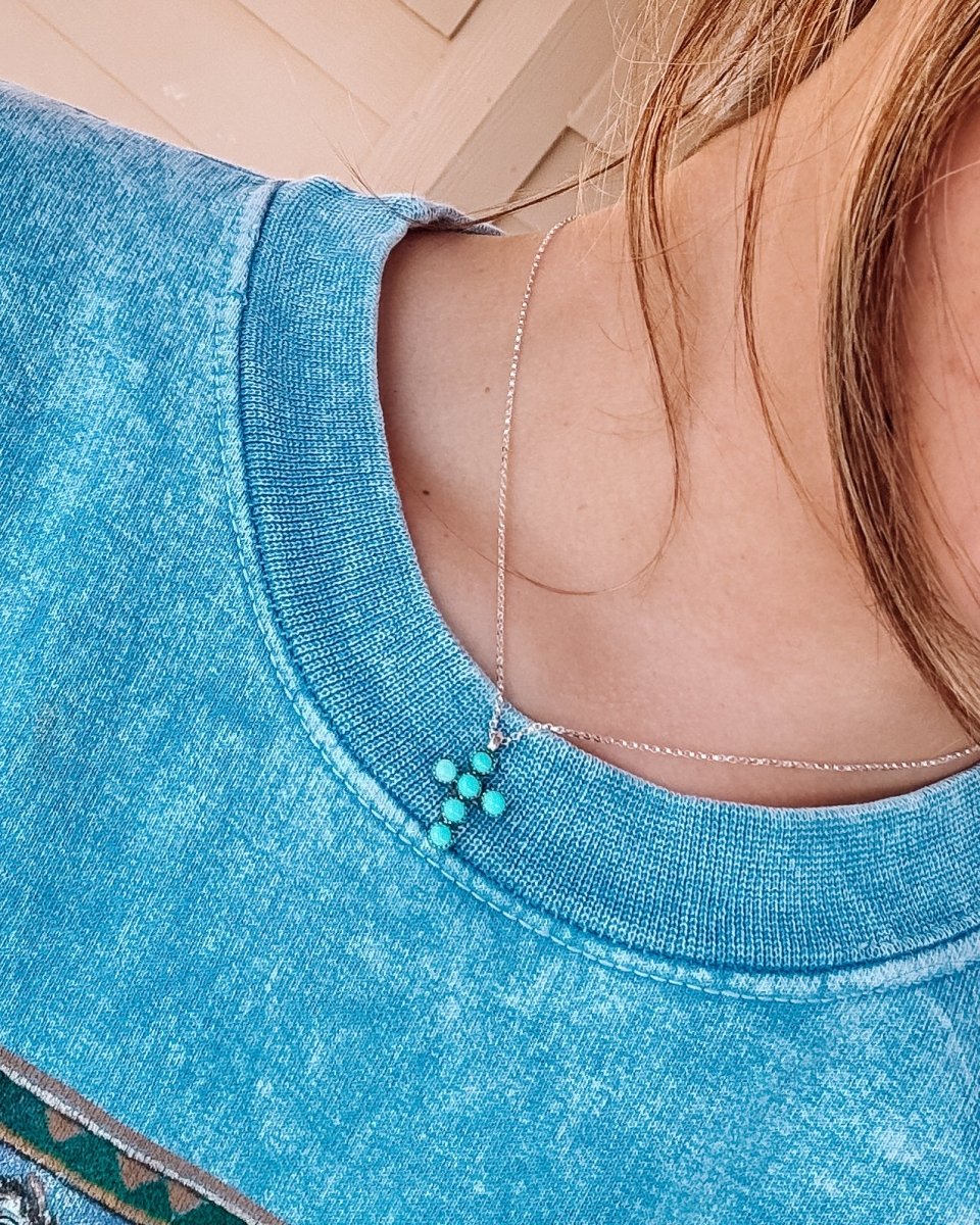 Faith Cross Necklace - necklace - Horseshoe J & Co.