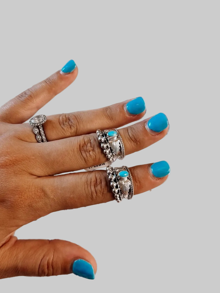 Farwell Turquoise Ring - ring - Wooten's
