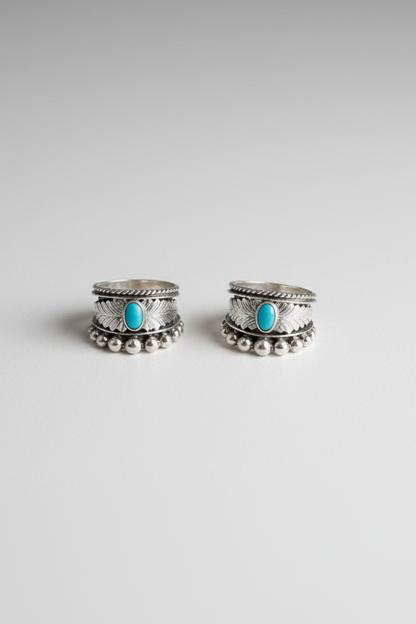 Farwell Turquoise Ring - ring - Wooten's