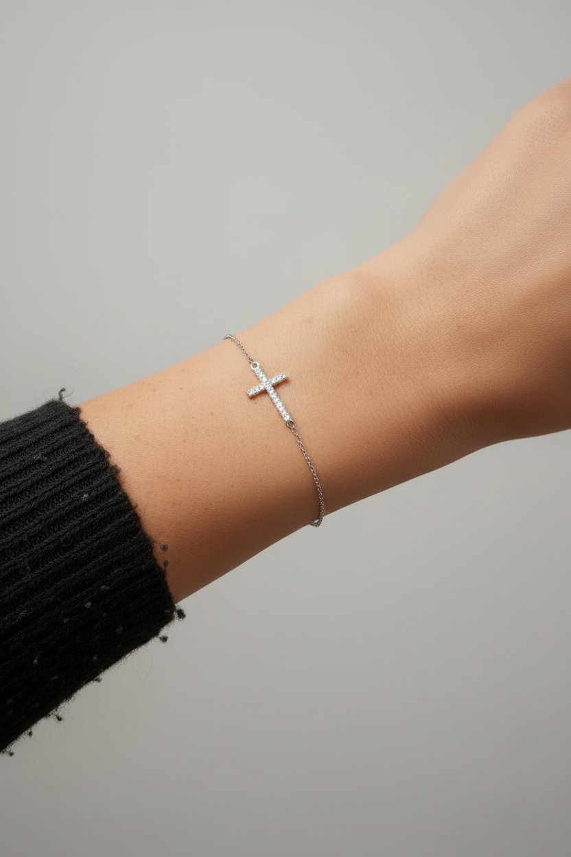 Fortine Cross Bracelet - Wooten's