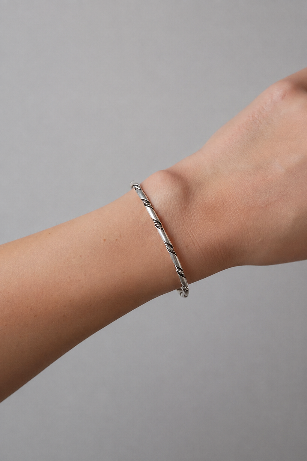 Fowler Silver Twist Cuff - Wooten's
