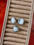 Fredonia White Buffalo Adjustable Ring - Horseshoe J & Co.