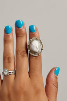Freer Howlite Ring - ring - Wooten's