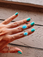From Sea to Shining Sea Turquoise Ring - Horseshoe J & Co.