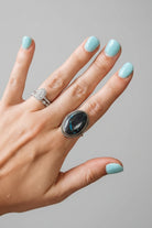 Gadsden Blue Moon Turquoise Adjustable Ring - Wooten's