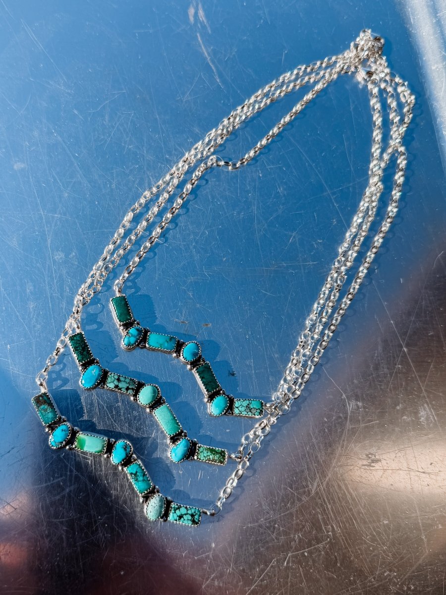 Gallaway Turquoise Necklace - Horseshoe J & Co.