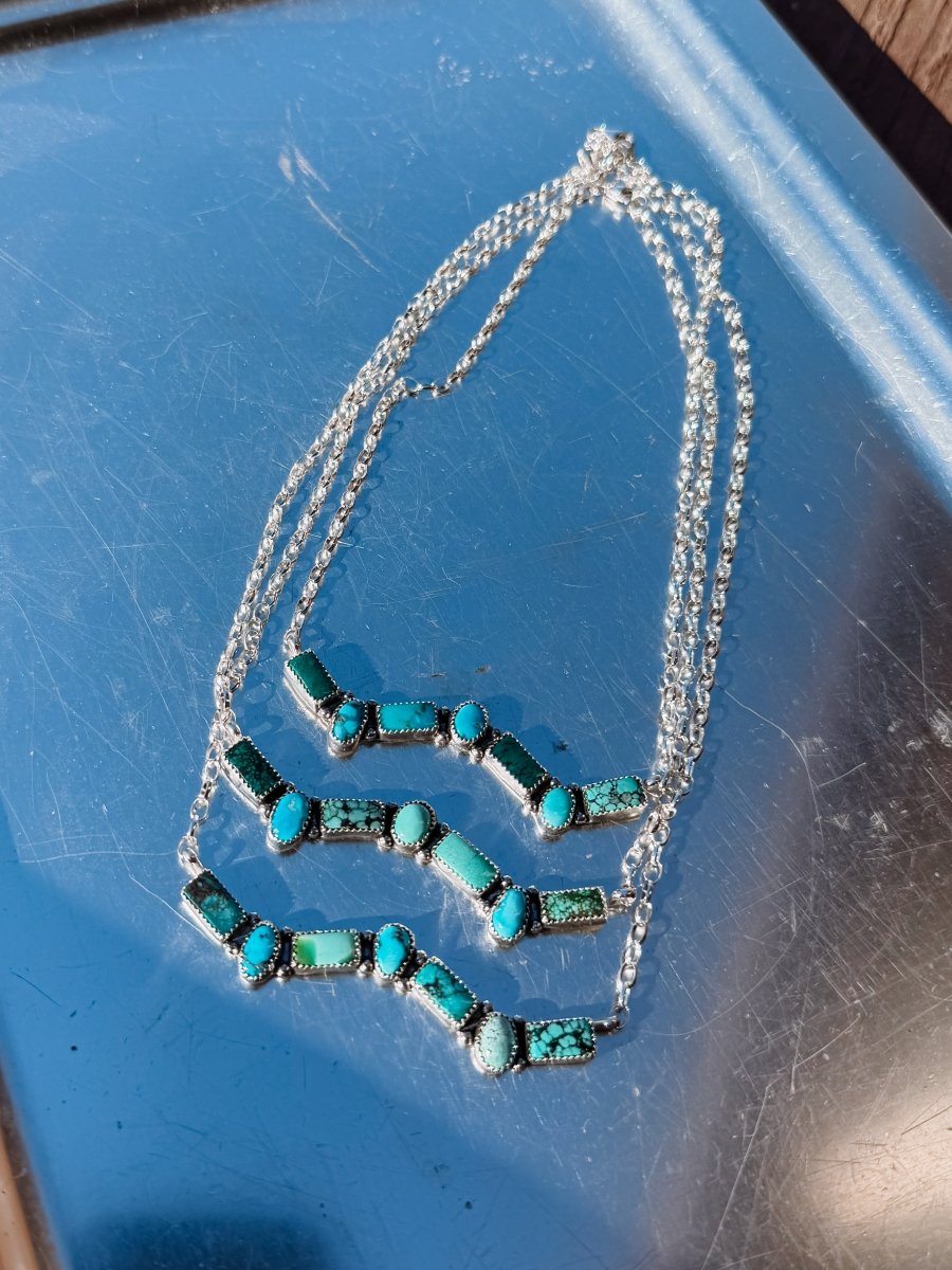 Gallaway Turquoise Necklace - Horseshoe J & Co.
