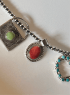 Gatesville Red Spiny Oyster Pendant - Horseshoe J & Co.