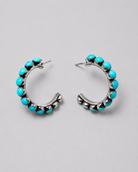 Geronimo Turquoise Hoops - Regular - Wooten's