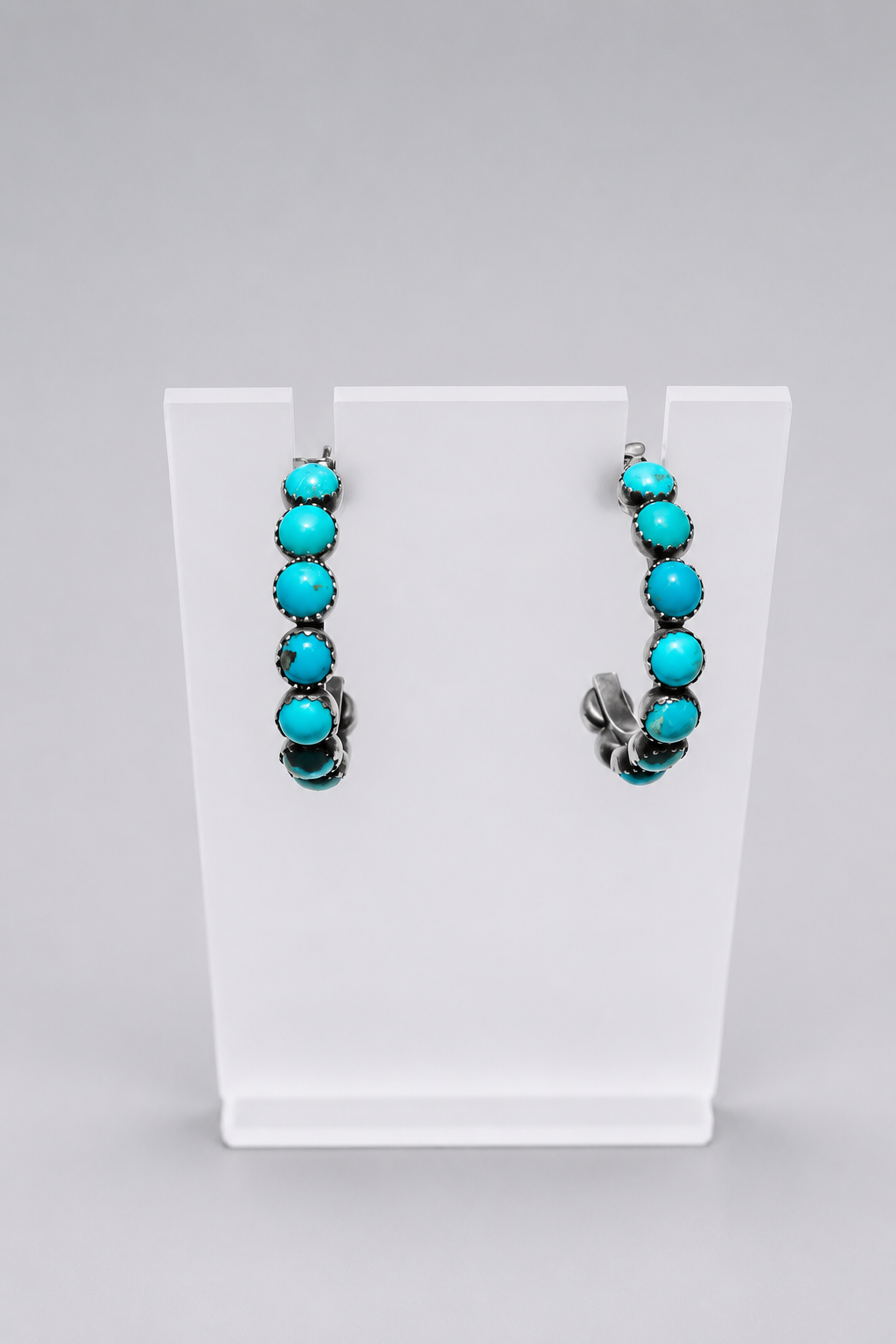 Geronimo Turquoise Hoops - Regular - Wooten's