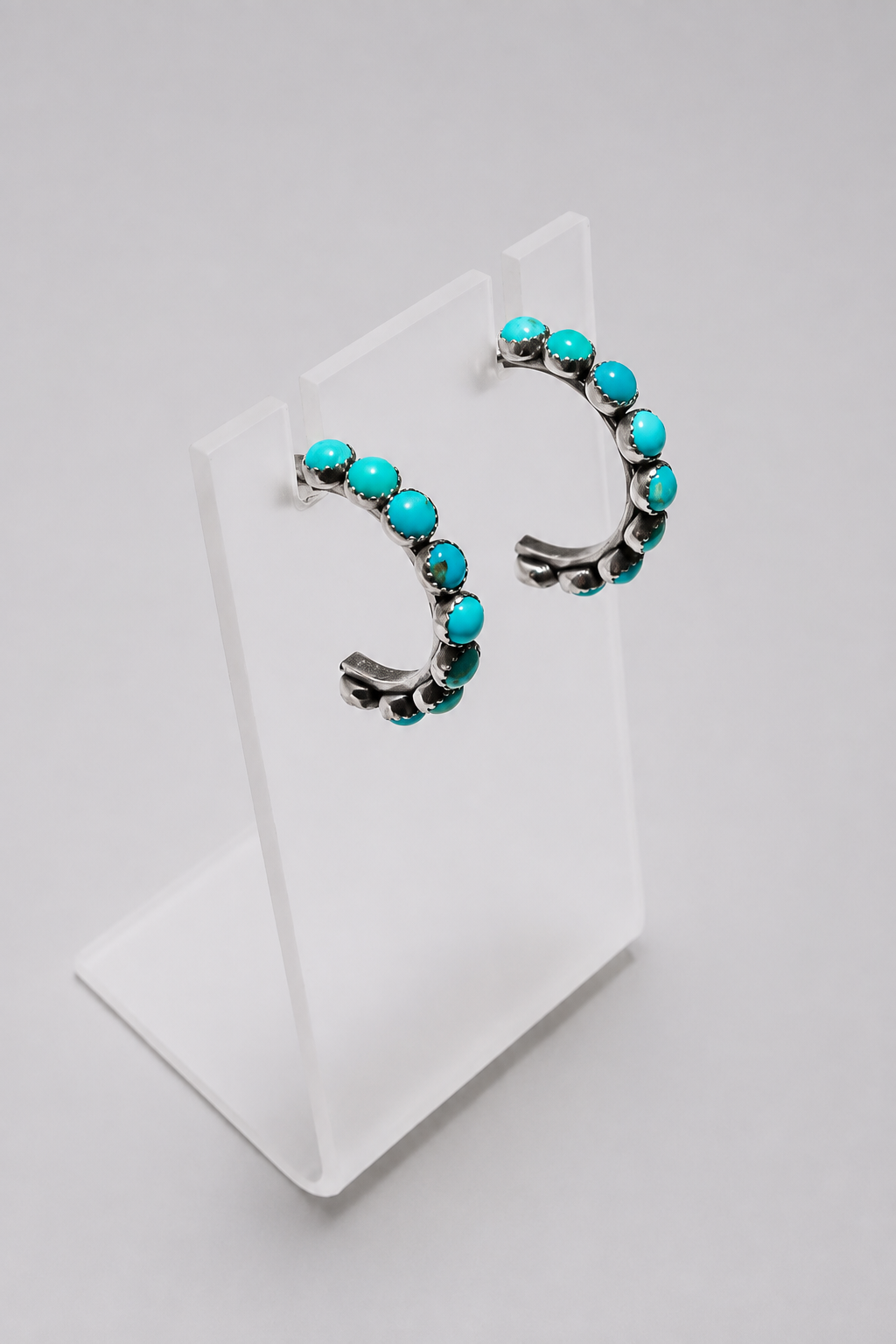 Geronimo Turquoise Hoops - Regular - Wooten's