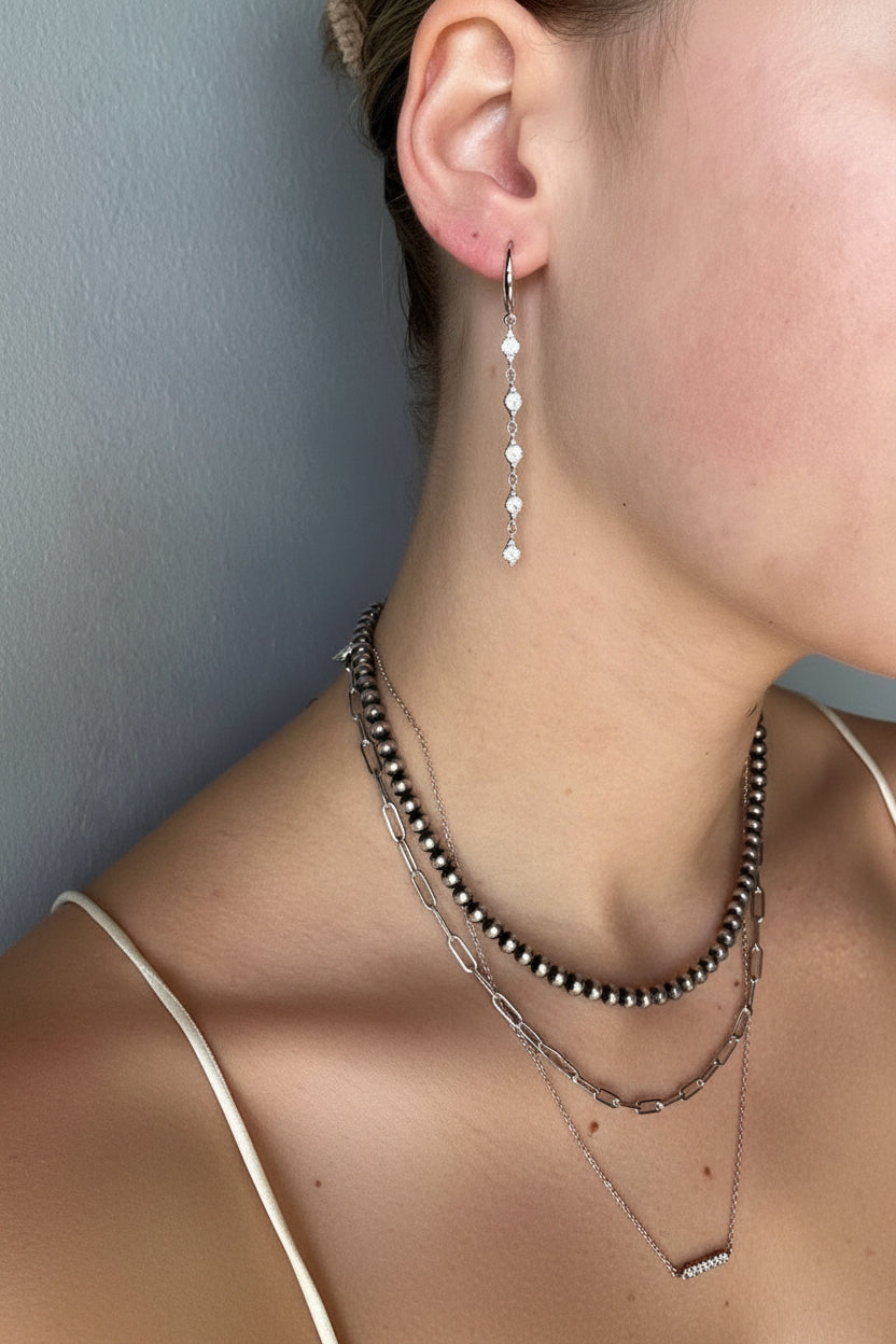 Geyser CZ Drop Earrings - Wooten's