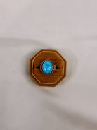 Glenrock Adjustable Turquoise Ring (Smaller) - Wooten's