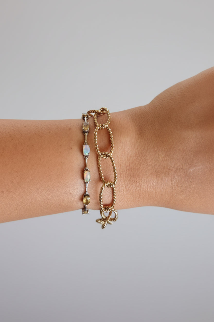 Gold Rope Chain Bracelet - bracelet - Wooten's