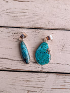 Goliad Turquoise Necklace Pendant - Horseshoe J & Co.